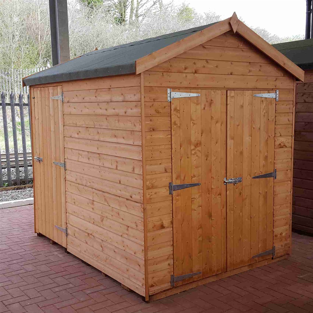 2.4 X 1.8M NORFOLK APEX DOUBLE DOOR 12MM