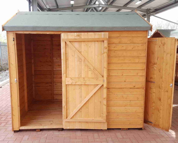 2.4 X 1.8M NORFOLK APEX DOUBLE DOOR 12MM